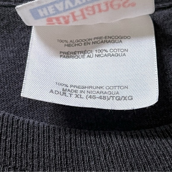 VINTAGE NASCAR Shirt Mens Extra Large Black Dale Earnhardt Jr #88 National Guard - Picture 4 of 11